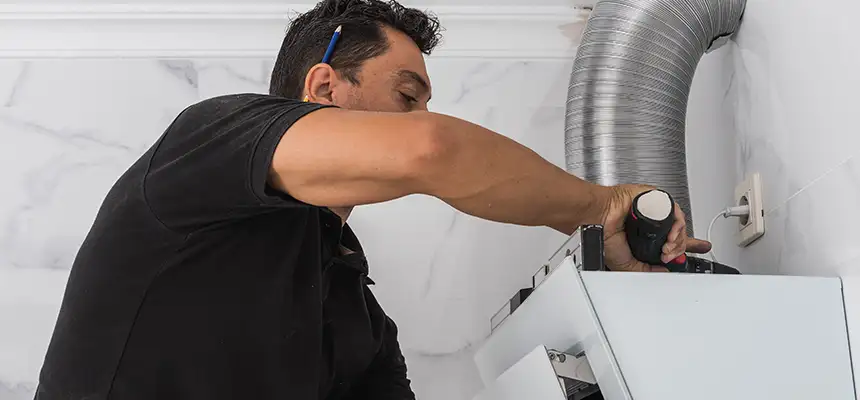 Precision In-wall Dryer Vent Cleaning & Rerouting Corrections in Santa Ana, CA